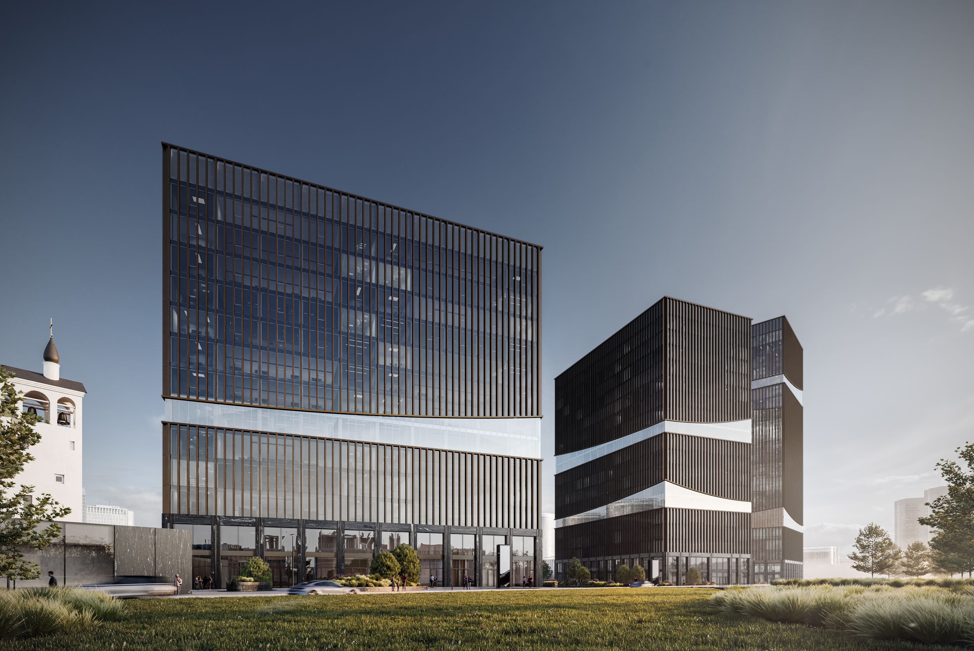 Спрос на строящиеся офисы в бизнес-центрах класса А вырос почти на 50% за год