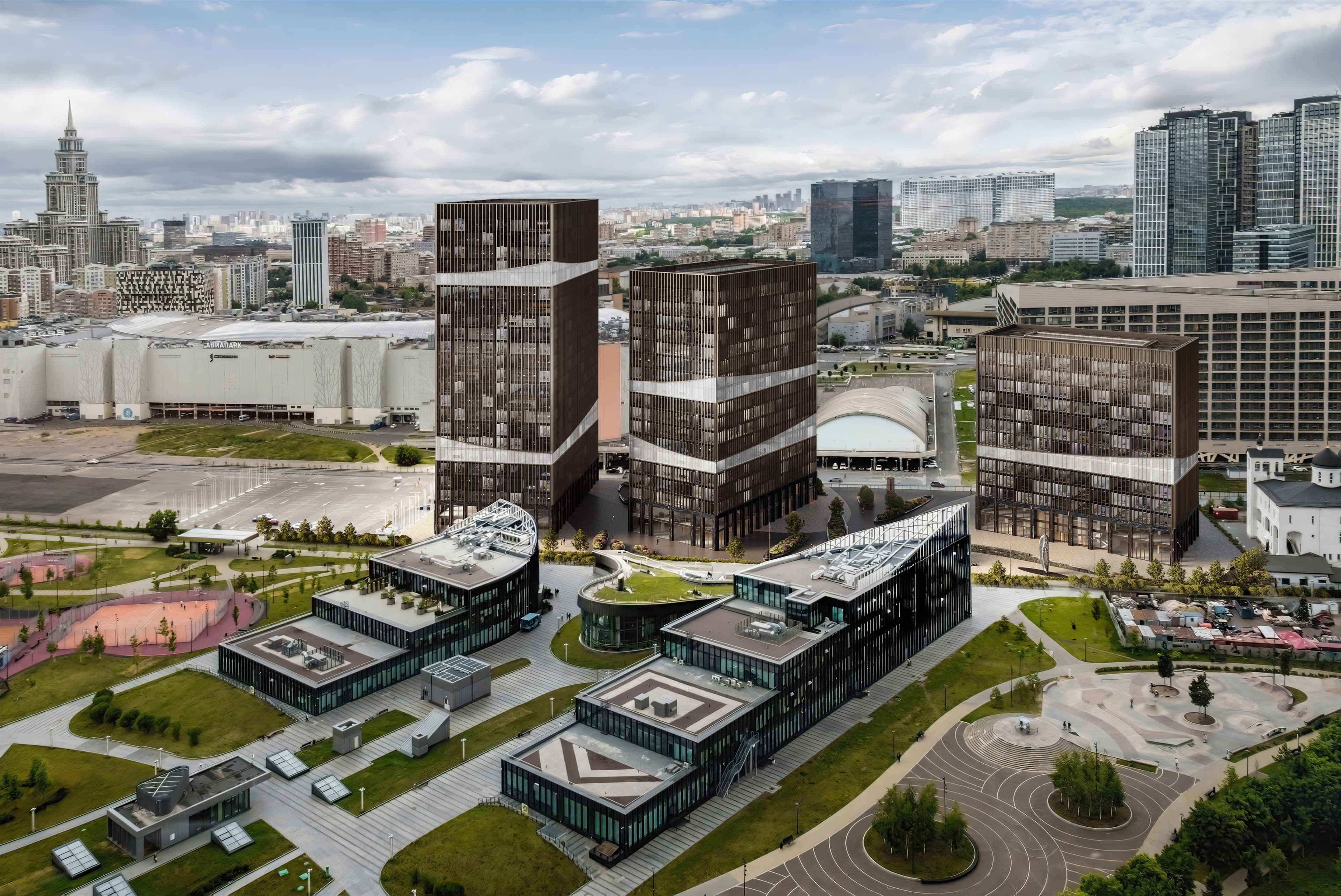 В STONE Ходынка 1 завершены монолитные работы подземной части