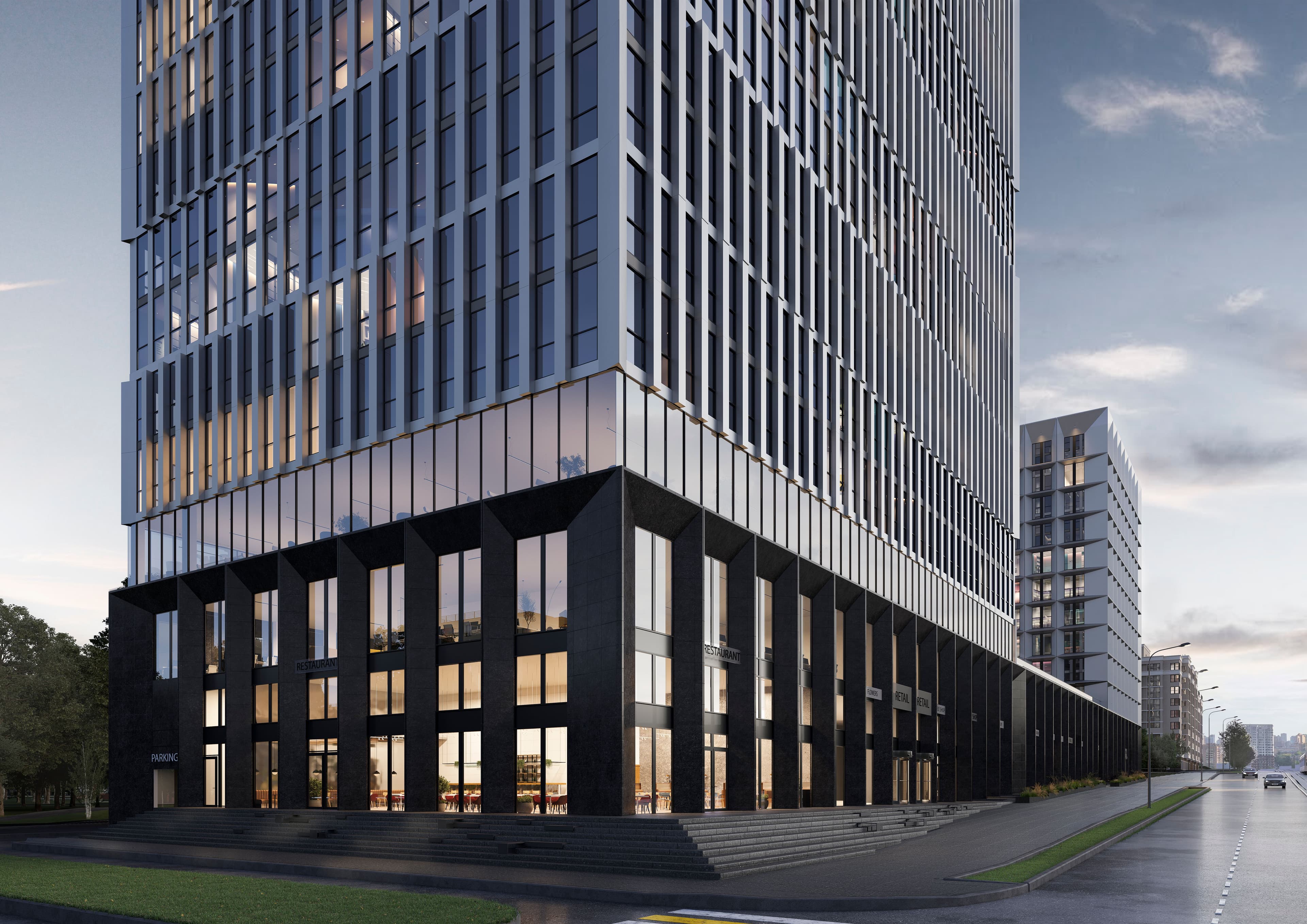 В Москве по объему строящихся офисов лидируют STONE, MR Group  и Сбербанк