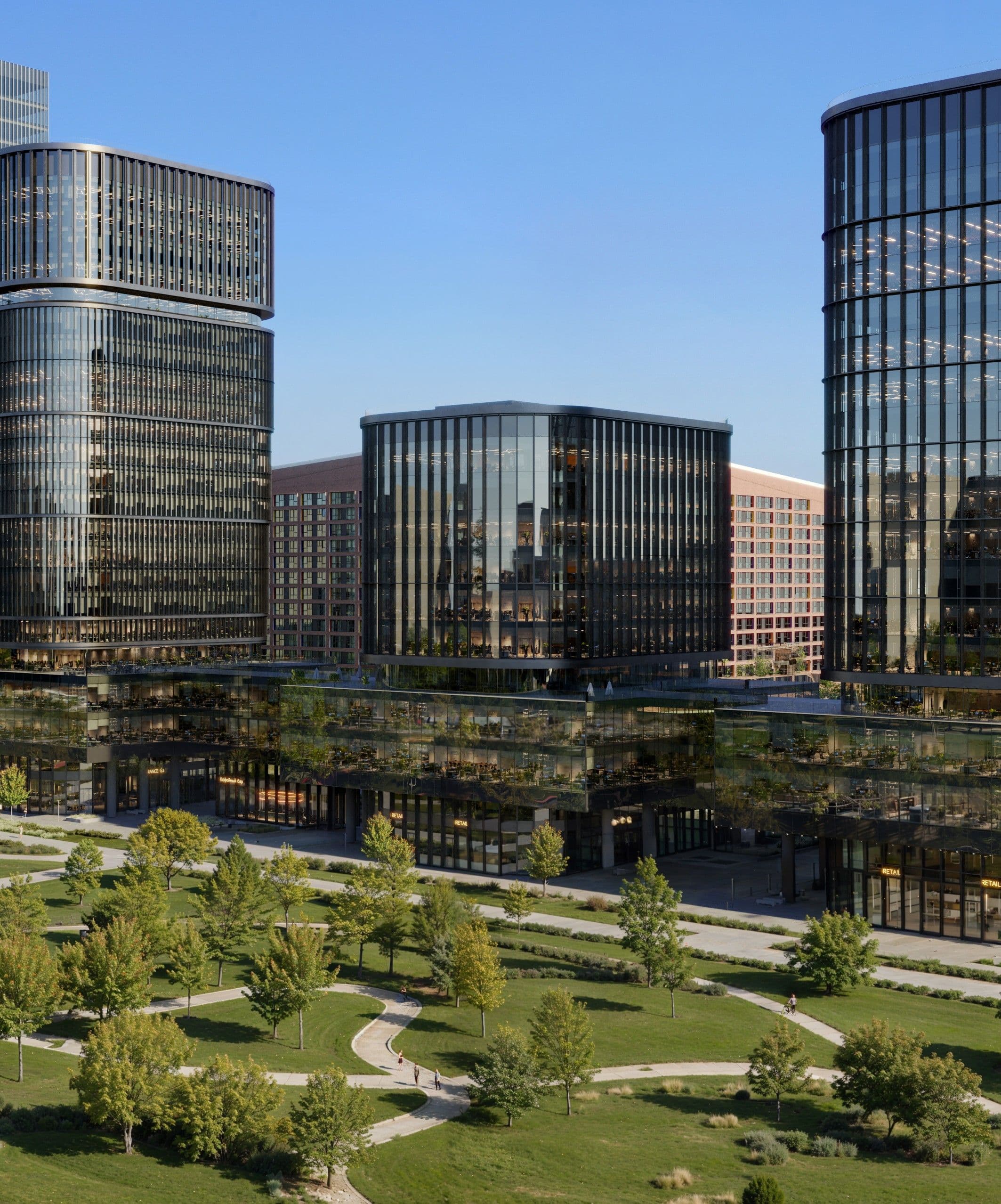 В Хорошевском районе началось возведение офисного квартала