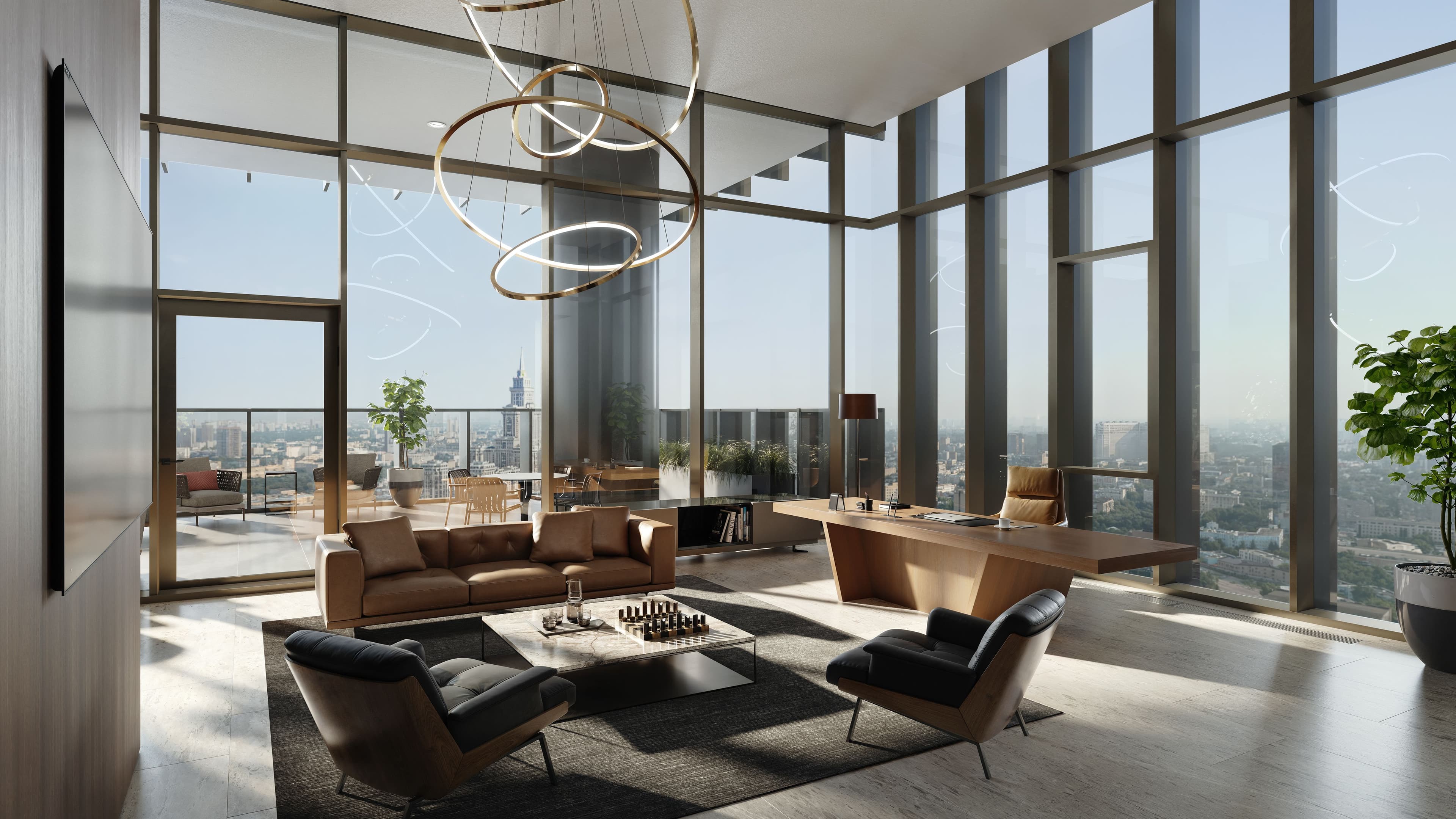 Этаж 23 - офис с террасой