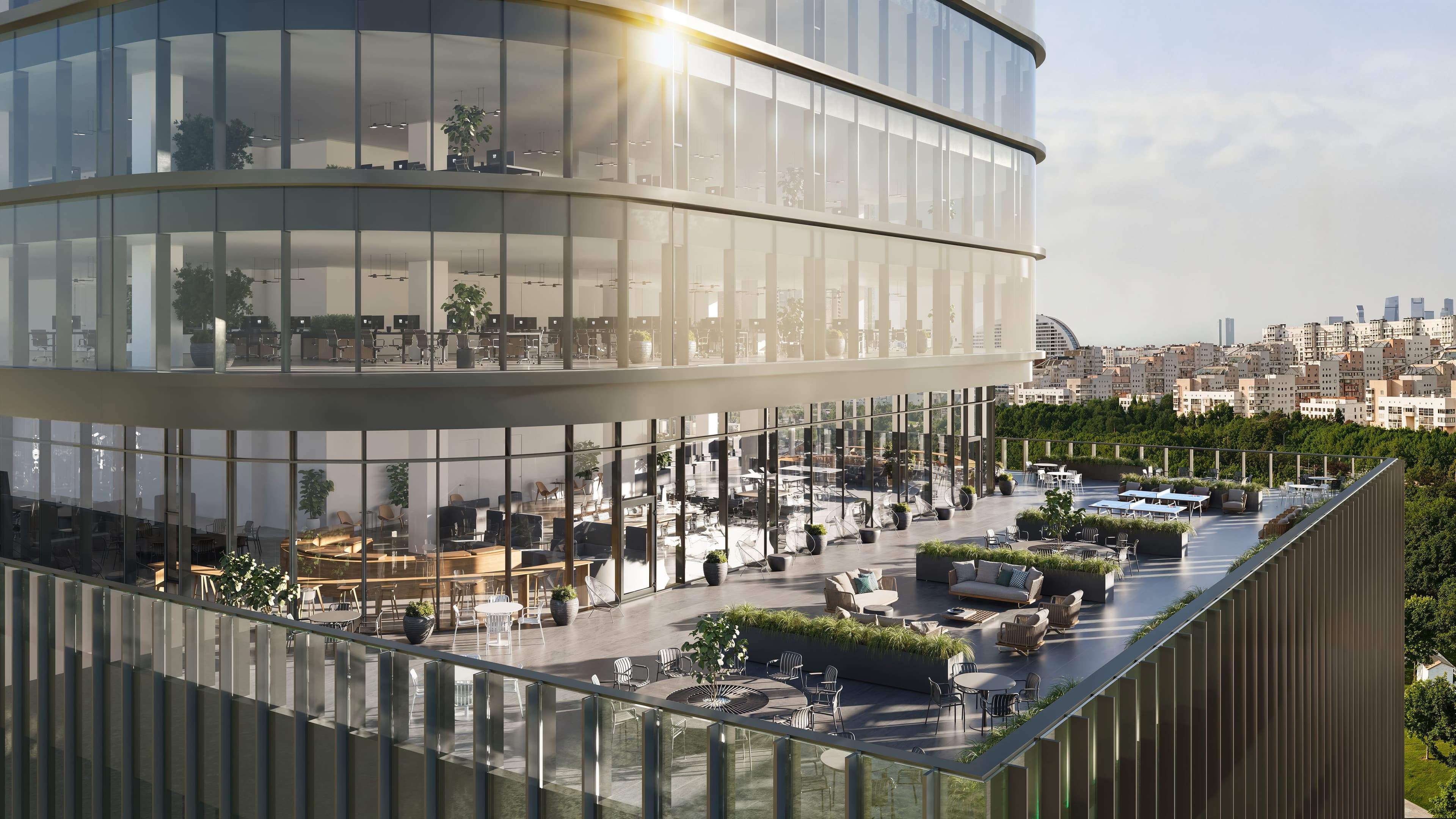 Этаж 4 - большая терраса